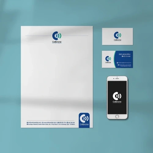Calibrone Bilgi & İletişim Kurumsal Kimlik Tasarımı